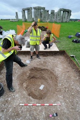 Figure 1. Stonehenge Dig (Image Credit: A. Stanford).